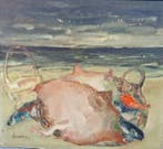 Albert Saverys (1886-1964) - Stilleven met dode vissen
