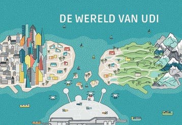 9789082999709 De wereld van UDI | Tweedehands, Verzenden, Zo goed als nieuw, Bouwe Koopal