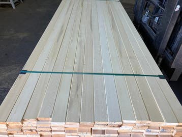 Hardhout–Alaska Yellow Cedar–open gevel-rhombus-vlonderplan, Doe-het-zelf en Verbouw, Hout en Planken, Ophalen, Minder dan 25 mm