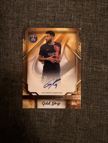 2023/24 Topps Paris Saint-Germain Team Set Goncalo Ramos, Nieuw