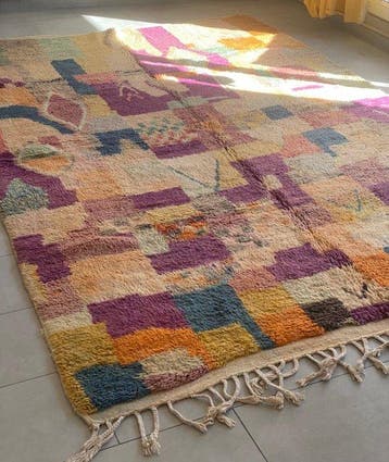 Uniek Berber Tapijt uit het Atlasgebergte - Handgeweven, Nieuw
