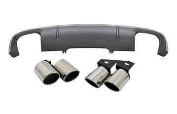 Achterbumper Diffusor Audi A4 B9 2015-2019 S4 S-Line, Ophalen of Verzenden, Nieuw