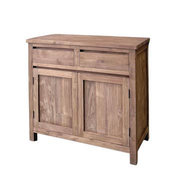 Modern dressoir 100cm gerecycled teakhout, Ophalen of Verzenden, Nieuw