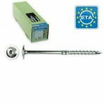 PFS flenskophoutschroef T30 Ø6x300 100st, Verzenden, Nieuw