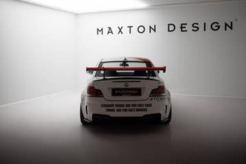 Maxton Carbon Spoiler met LED BMW 1 M E82, Verzenden
