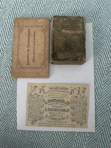 Turkije, Frankrijk - Ansichtkaart (3) - 1925-1820, Gelopen