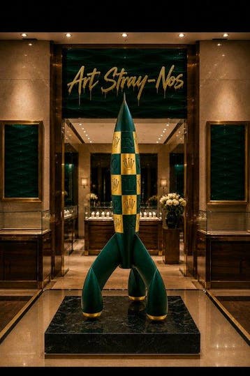 Art Stray-Nos - New collection  Rolex en orbite et vers