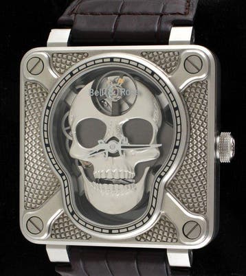 Bell & Ross - Laughing Skull - Limited Edition - Never, Nieuw
