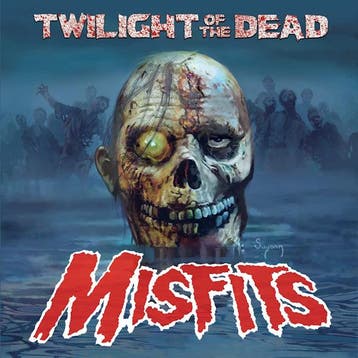 lp nieuw - Misfits - Twilight of the dead / land of the dead, Verzenden, Zo goed als nieuw, Overige formaten