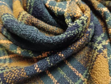 Tartans van haute couture E 626 maat 4,70×1,50 m - Textiel -