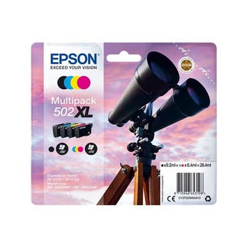 Epson 502XL (T02W6) multipack Inktcartridge (origineel), Verzenden, Nieuw, Cartridge, Epson