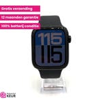 Apple Watch SE 2e gen 44mm midnight | 100% batterij, Stressniveau, Verzenden, Zwart, IOS