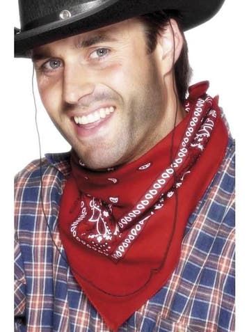 Cowboy bandana rood, Kleding | Dames, Carnavalskleding en Feestkleding, Ophalen of Verzenden, Nieuw