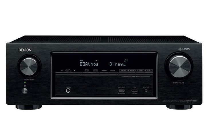 Denon AVR-X1400H - 7.2 AV-receiver met 6 HDMI-ingangen, Audio, Tv en Foto, Versterkers en Receivers, Zo goed als nieuw, Denon