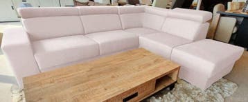 Loungebank Raalte - loungebanken - Wit, Nieuw, Stof
