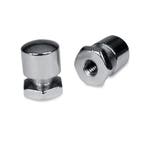 Mustang Solo Mounting Nuts (Pair) - Chrome, Ophalen of Verzenden, Nieuw