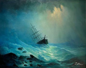 Mauro Seltri (1959) - Lotta contro il mare