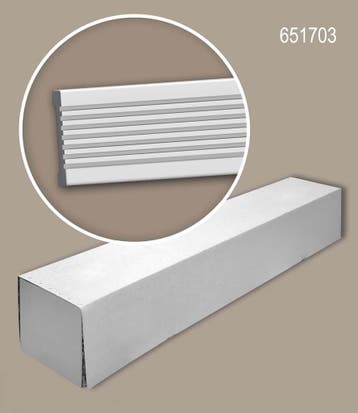 Profhome 651703-box 1 doos 18 lijsten Wandlijst Fries | 36, Verzenden, Nieuw