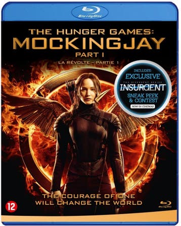 The Hunger Games: Mockingjay Part 1 (Blu-ray), Cd's en Dvd's, Verzenden, Gebruikt