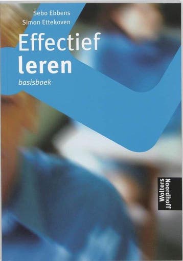 Effectief leren, 9789001307523, Boeken, Verzenden, Zo goed als nieuw, HBO
