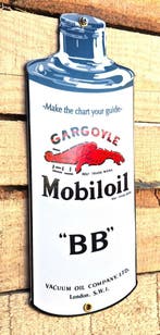 Emaille bord Mobiloil Gargoyle BB, Verzenden, Nieuw