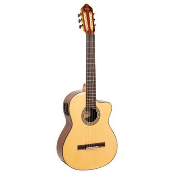 Valencia VC564CE Cutaway Klassieke Gitaar 4/4 Naturel, Ophalen of Verzenden, Nieuw