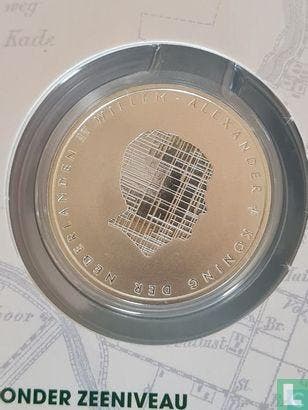 Nederland 5 euro 2019 (PROOF - folder) Beemster, Postzegels en Munten, Munten | Nederland, Verzenden, Losse munt, Goud
