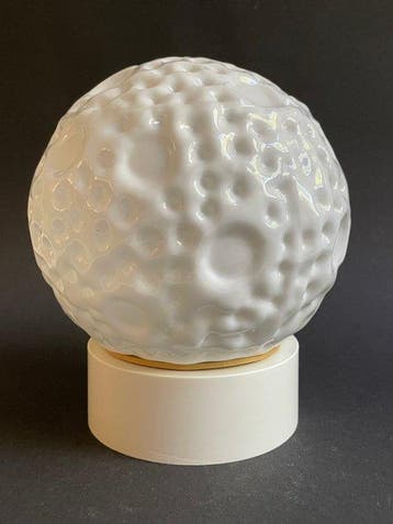 Plafondlamp - Maan - Glas, Plastic