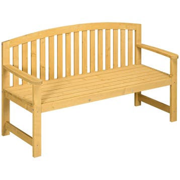2-zits Houten Tuinbank, Weerbestendige Zitbank, Tuinmeubelen, Verzenden, Nieuw
