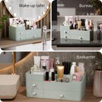2dekans | Organess Make-up Organizer 2024 – Groen Acryl – 3, Ophalen of Verzenden, Zo goed als nieuw, Groen