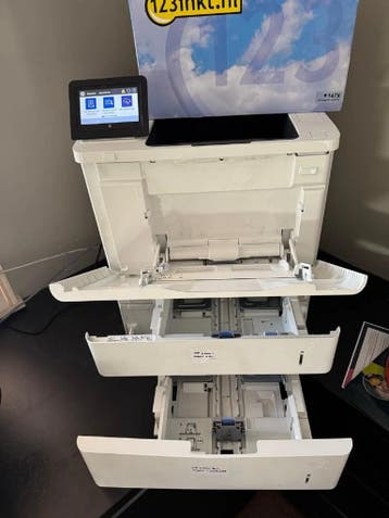 HP Enterprise M611dn Laserprinter - gebruikt (Computers), Computers en Software, Desktop Pc's, Verzenden, Nieuw