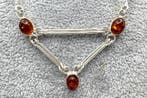 Zonder minimumprijs - Ketting Zilver - Bernstein, Sieraden, Tassen en Uiterlijk, Antieke sieraden