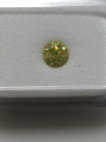 Zonder minimumprijs - 1 pcs Diamant (Kleurbehandeld) - 0.40, Sieraden, Tassen en Uiterlijk, Edelstenen, Nieuw