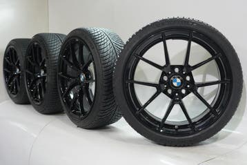 BMW M2 F87 763M 19 inch velgen Michelin Winterbanden Nieuw O, 19 inch, Gebruikt, Velg(en), Winterbanden