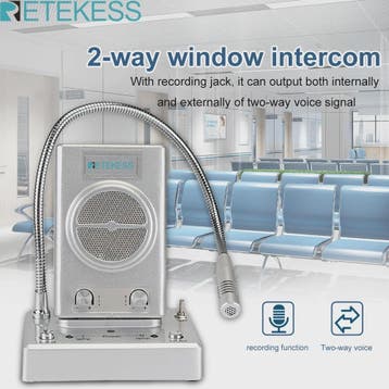 Retekess TW102 Raam Intercom Systeem - 2-Weg Communicatie vo, Verzenden, Nieuw