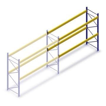 Gebruikte Esmena palletstelling 2450x3600x1050 mm (hxbxd) 2
