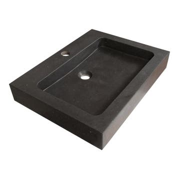 Brauer Lava Wastafel - 60 cm - met 1 Spoelbak en 1 Kraangat, Ophalen of Verzenden, Nieuw