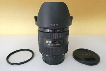 Sony F.2,8/`16-50 mm SSM,top lens!compleet geleverd!, Nieuw