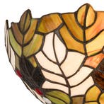 Tiffany wandlamp – Hulstbladmotief – B 25 × H 14 cm (Art., Verzenden, Nieuw