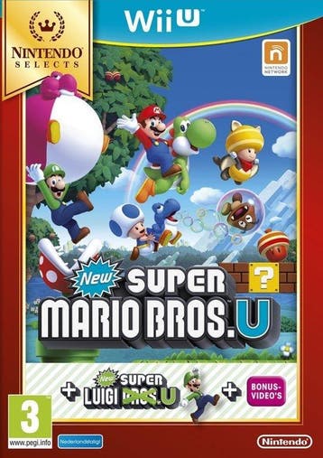 New super Mario bros U + new super Luigi U, Spelcomputers en Games, Verzenden, Nieuw