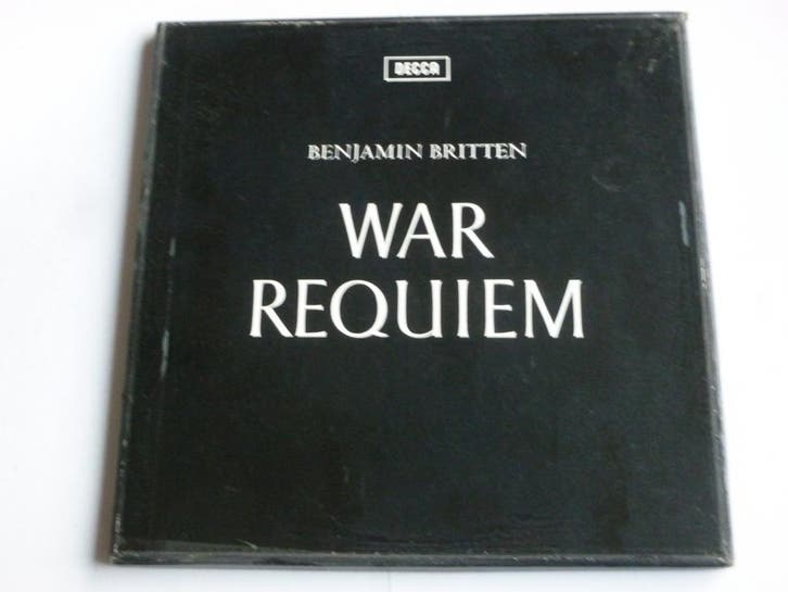 Benjamin Britten - War Requiem (2 LP) decca, Cd's en Dvd's, Vinyl | Klassiek, Zo goed als nieuw, Ophalen of Verzenden
