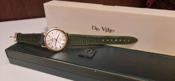 Omega - Seamaster De Ville Automatic texture dial 18k gold, Sieraden, Tassen en Uiterlijk, Horloges | Heren, Nieuw