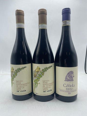 Ca Viola: Sotto Castello Di Novello Riserva 2013 x2 &, Nieuw
