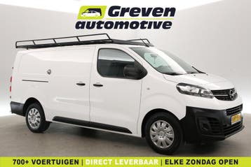 Opel Vivaro L3H1 | Financial Lease voor 236 p/mnd, Euro 6, Overige carrosserieën, Wit, 360° camera