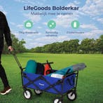 2dekans | LifeGoods Bolderkar - Opvouwbaar - Draaibare, Ophalen of Verzenden, Zo goed als nieuw, LifeGoods