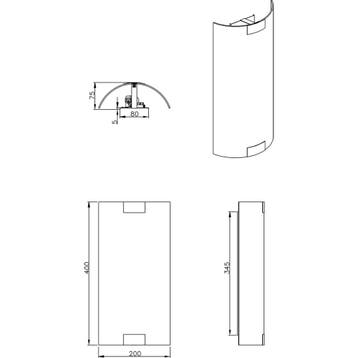 LED Wandlamp - Wandverlichting - Trion Arup - E27 Fitting -, Ophalen of Verzenden, Nieuw, Metaal
