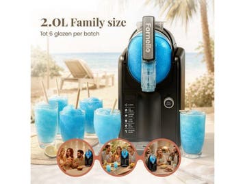 Fornello BS-B2 - Slushmachine 2L - Actief koelsysteem -, Zakelijke goederen, Horeca | Keukenapparatuur, Verzenden, Nieuw in verpakking