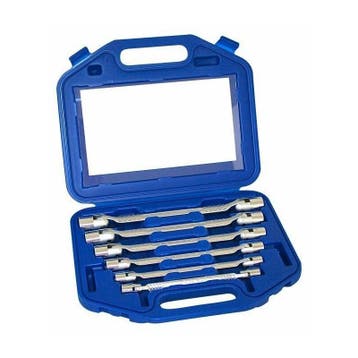 Dop Kniesleutel - 6 Dlg - Kniksleutel Set - Dopsleutels - AS, Ophalen of Verzenden, Nieuw