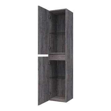 Brauer Joy - Hoge Kast - 160 cm - 2 Deuren - Greeploos -, Ophalen of Verzenden, Nieuw