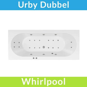 Whirlpool Boss & Wessing Urby 190x90 cm Dubbel systeem, Ophalen of Verzenden, Nieuw